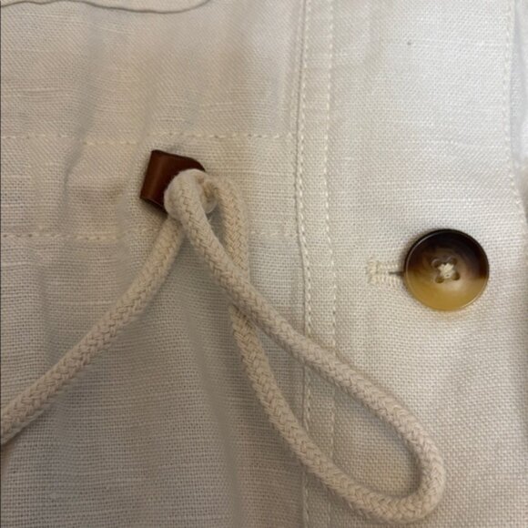 Vineyard Vines Linen Cotton Utility Jacket – Size M NEW - Picture 5 of 9